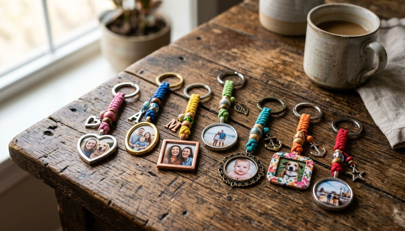 Immortaliser des souvenirs à travers des porte-clés sur mesure
