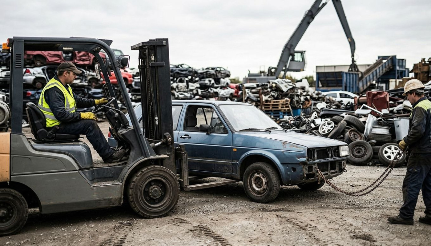 Récupérer un véhicule, l’autre face méconnue du recyclage automobile